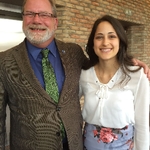 Student picture with faculty